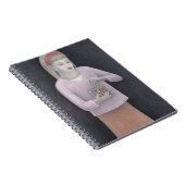Jong meisje met snoepjes 2007 notitieboek (Rechterzijde)