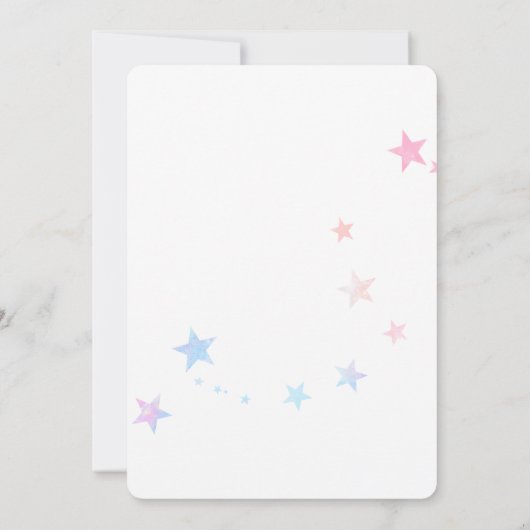 Jong Meisje Rolschaatsen Afgerond Verjaardagsfeest Kaart (Achterkant)