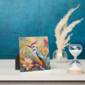 Jong Regenboog Specht Fantasie Vogel Fotoplaat (Insitu)