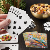 Jong Regenboog Specht Fantasie Vogel Pokerkaarten (Insitu)