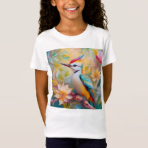 Jong Regenboog Specht Fantasie Vogel