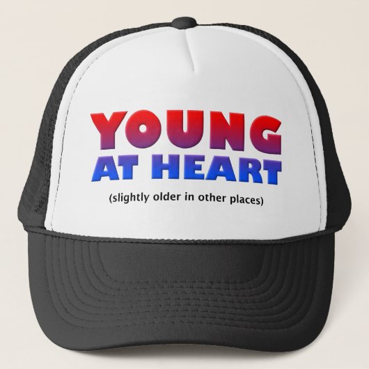 Jong van Hart Grappige Bal Cap Hoed Trucker Pet (Voorkant)