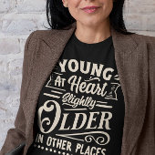 Jong van hart iets ouder op andere plaatsen Tri-Blend shirt
