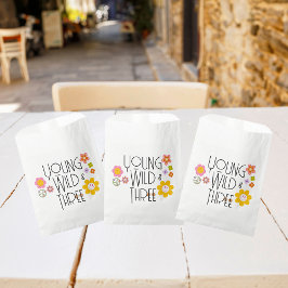 Jong, Wild & Drie | B-Day Favor Bag | Glimlachen Bedankzakje