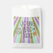 Jong, Wild & Drie | B-Day Favor Bag | Koelen Bedankzakje (Voorkant)