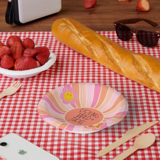 Jong, Wild & Drie | Kind Birthday Bowls | roze Papieren Kommen (Picknick)