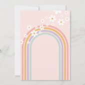 Jong Wild Drie Pastel regenboog 3e verjaardag Kaart (Achterkant)