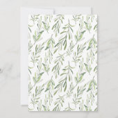 Jong Wild & Drie Safari Jongen 3e Verjaardagsfeest Kaart (Achterkant)