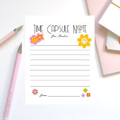 Jong, Wild & Drie | Time Capsule Note | Glimlachen Notitiekaartje