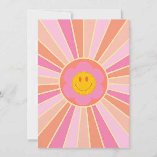 Jong, Wild & Drie | Uitnodiging voor 3e verjaardag (Achterkant)