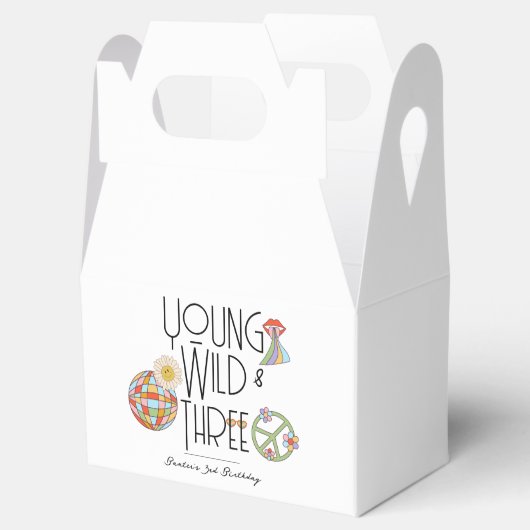 Jong, Wild & Drie | Verjaardagsgunstbox | Boho Bedankdoosjes (Geopend)