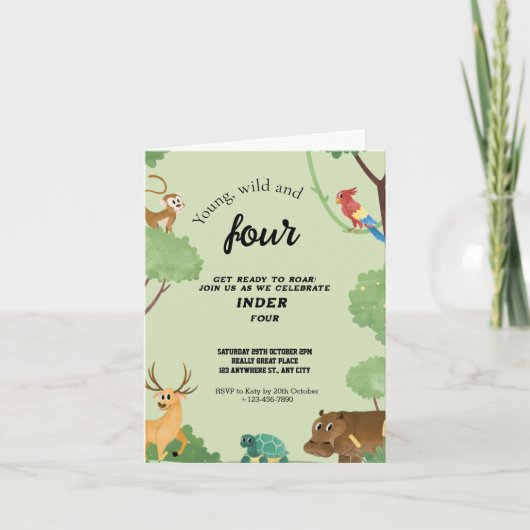 jong wild en drie  (Voorkant)