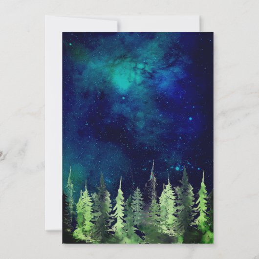 Jong, Wild en Drie | 3e verjaardag Kaart (Achterkant)