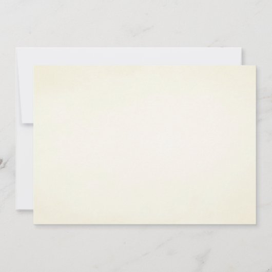 Jong wild en drie Bedankkaart Veren Boho Kaart (Achterkant)