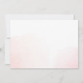 Jong wild en drie Bedankkaart Veren Boho Kaart (Achterkant)