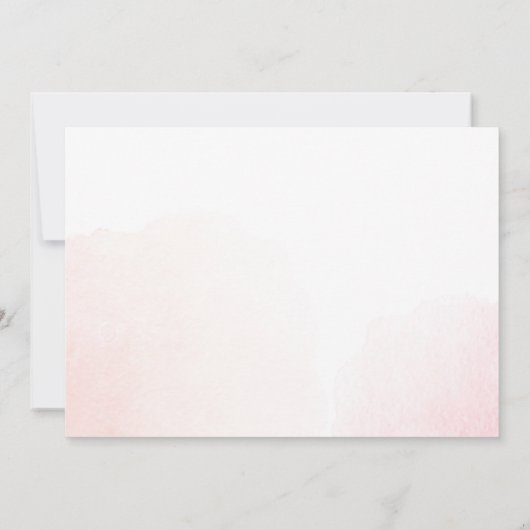 Jong wild en drie Bedankkaart Veren Boho Kaart (Achterkant)