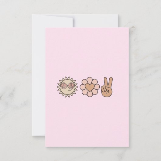 Jong, wild en drie bedankkaartjes bedankkaart (Achterkant)