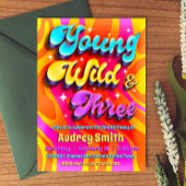 Jong Wild en Drie - Groovy Kaart