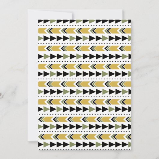 Jong wild en drie jaar oud kaart (Achterkant)