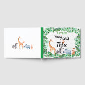 Jong wild en drie safari 3e verjaardagsfeest gastenboek (Volledig)