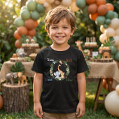 Jong Wild en Drie Safari Verjaardag Kinder Shirts