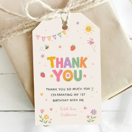 Jong Wild en Drie Verjaardag Cadeaulabel
