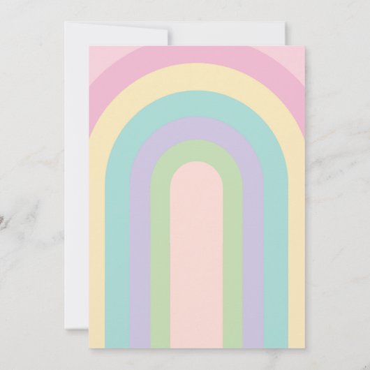 Jong wild en drie verjaardag uitnodiging (Achterkant)