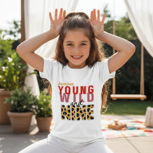 Jong, Wild en Negende Luipaard Verjaardag T-shirt