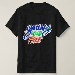 Jong Wild Vrij T-shirt
