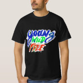 Jong Wild Vrij T-shirt (Voorkant)