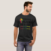 Jong zwart gratis ISH sinds 1865 Black Freedom His T-shirt (Voorkant volledig)