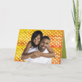 Jong Zwart Paar Blank Wenskaart Kaart (Voorkant)