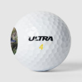 Jonge alligator in Florida moerasgras Golfballen (Logo)