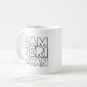 Jonge Amerikaan Koffiemok (Voorkant links)