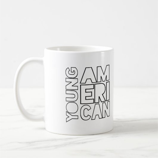 Jonge Amerikaan Koffiemok (Links)