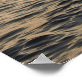 jonge atleet triathlon voor zonsopgang poster (Hoek)