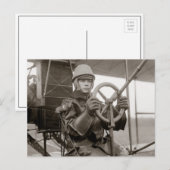Jonge Aviator, 1912 Briefkaart (Voorkant / Achterkant)