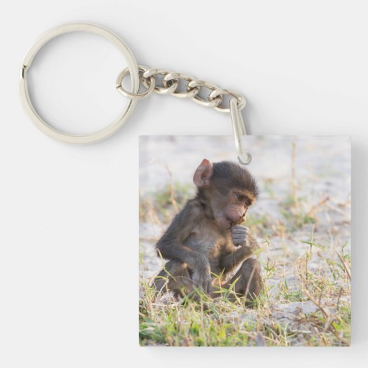 Jonge baby sleutelhanger (voorkant)