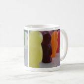 Jonge baby's op de parade koffiemok (Voorkant rechts)