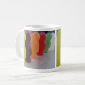 Jonge baby's op de parade koffiemok (Voorkant links)