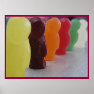 Jonge baby's op de parade - Poster