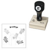 Jonge baby's snoep snoep cartoon rubberstam rubberstempel (Gestempeld)