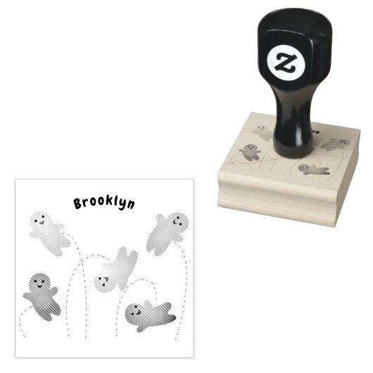 Jonge baby's snoep snoep cartoon rubberstam rubberstempel (Gestempeld)