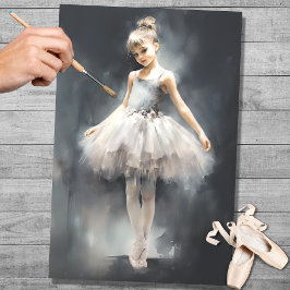 Jonge Ballerina 1 Decoupage Papier