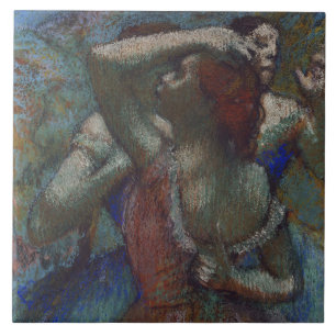 Jonge balletdansers (Ballerina's) (door Edgar Dega Tegeltje
