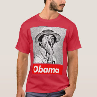 Jonge Barack Obama 8bit Fan Art T-shirt