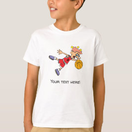 Jonge basketballer t-shirt