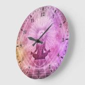 JONGE BEMIDDELING IN LOTUSPOSITIE GROTE KLOK (Hoek)