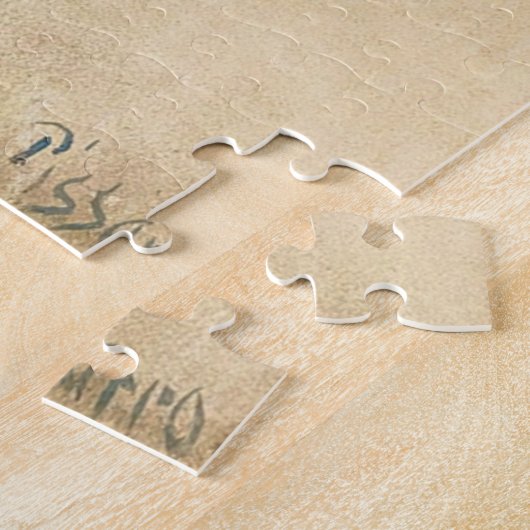 Jonge boerenmeisje doet haar haar 1891 - Pissarro Legpuzzel (Zijkant)