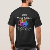 Jonge bouwmachines t-shirt (Achterkant)